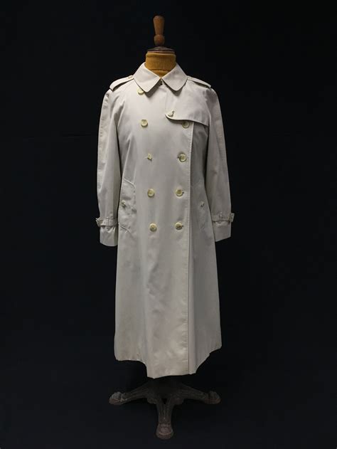 1960 burberry trench coat|authentic burberry trench coat.